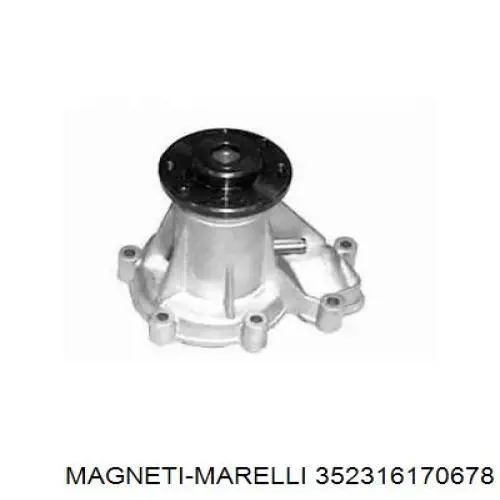 Помпа охолодження Magneti Marelli 352316170678 ціна, від 41.97 USD