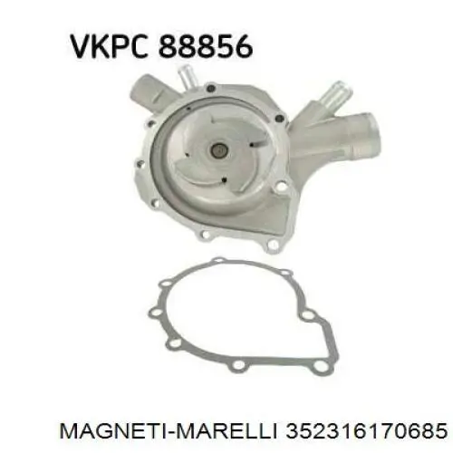 Водяний насос Magneti Marelli 352316170685