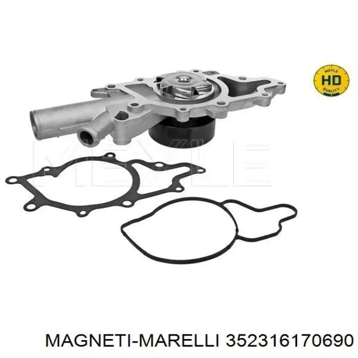 Купити 352316170690 Magneti Marelli Насос охолоджуючої рідини