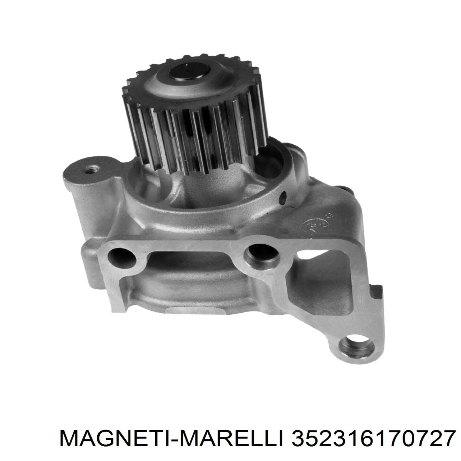 Помпа водяна, (насос) охолодження 352316170727 Magneti Marelli