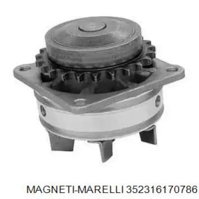 Помпа охолодження Magneti Marelli 352316170786 ціна, від 34.83 USD