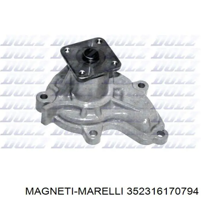 Помпа охолодження Magneti Marelli 352316170794 ціна, від 29.34 USD