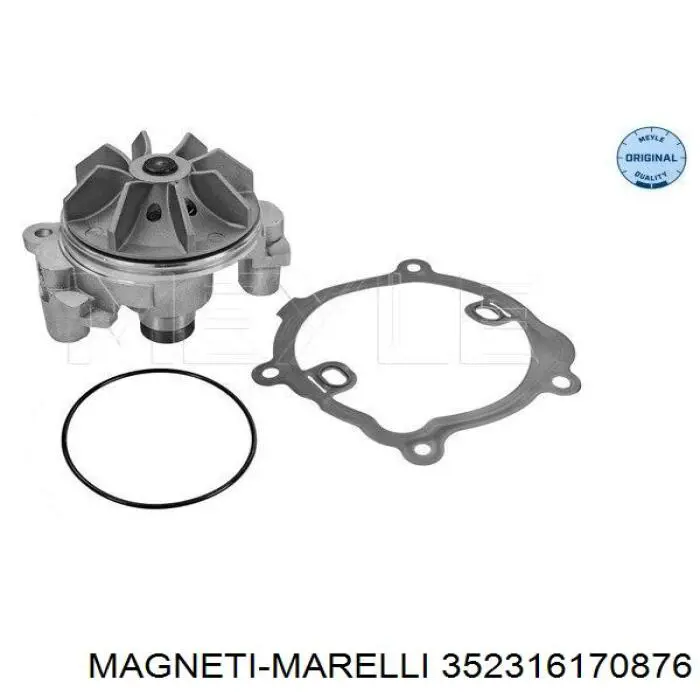 Купити 352316170876 Magneti Marelli Насос охолоджуючої рідини