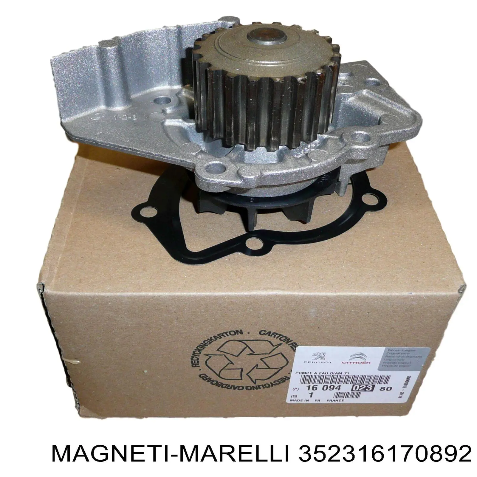 Купити 352316170892 Magneti Marelli Насос охолоджуючої рідини