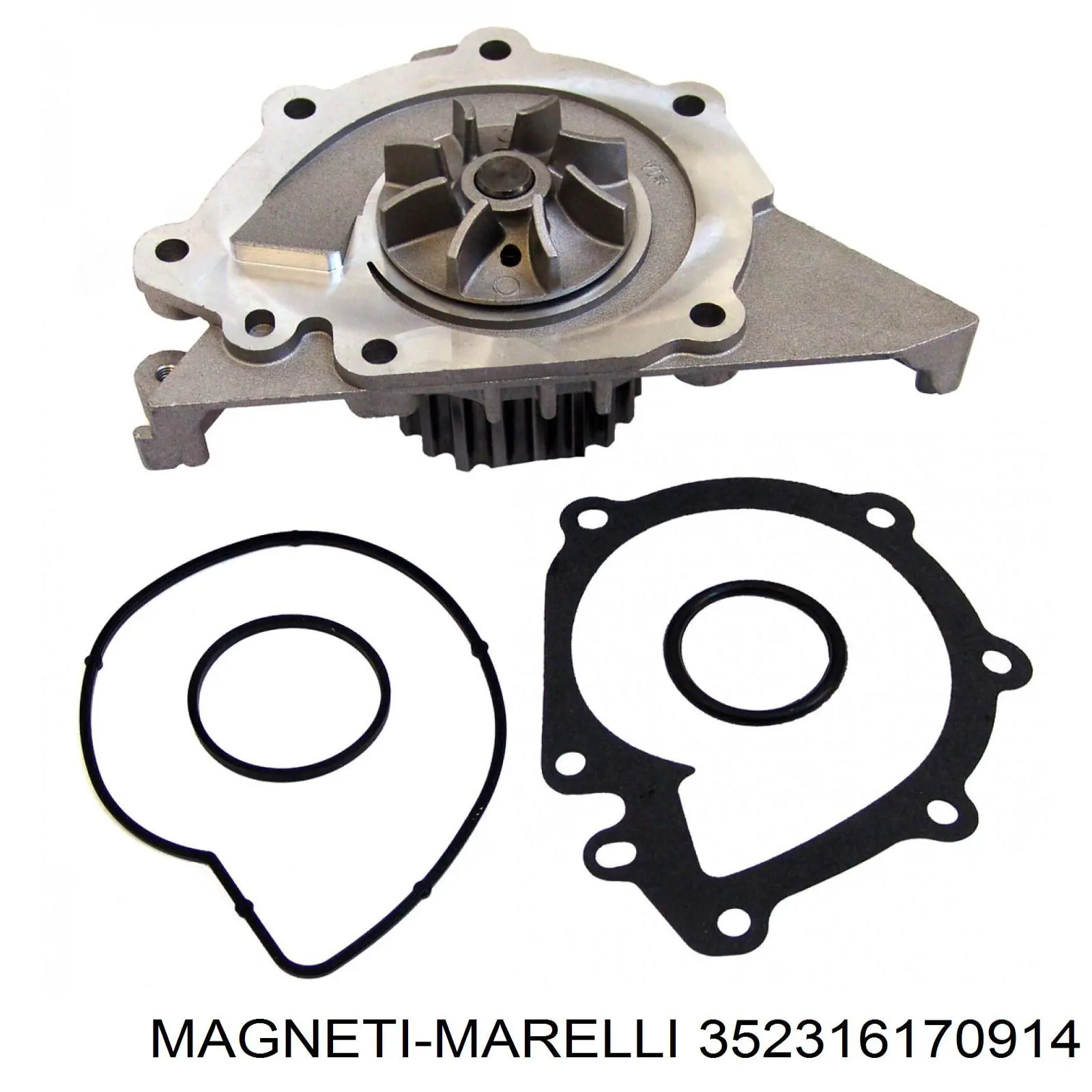 Помпа охолодження Magneti Marelli 352316170914 ціна, від 29.54 USD