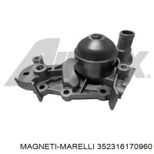 Помпа охолодження Magneti Marelli 352316170960 ціна, від 32.86 USD