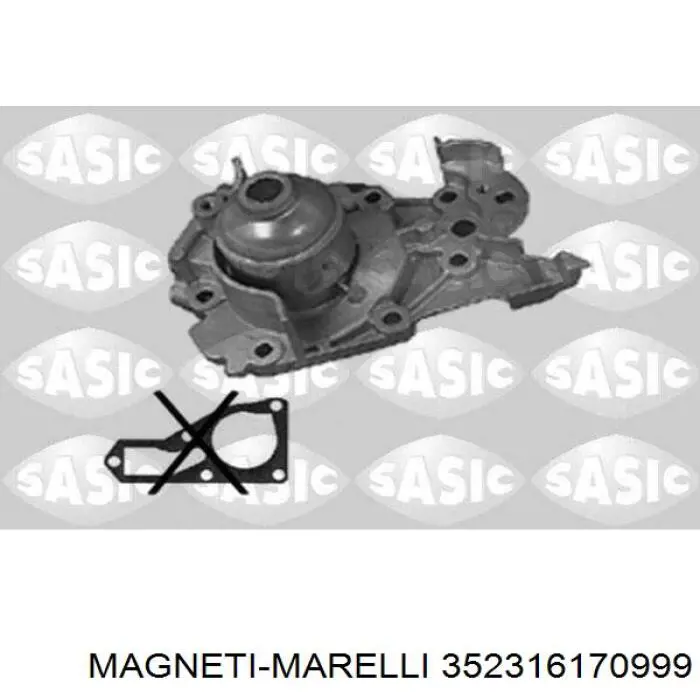 Помпа водяна, (насос) охолодження 352316170999 Magneti Marelli