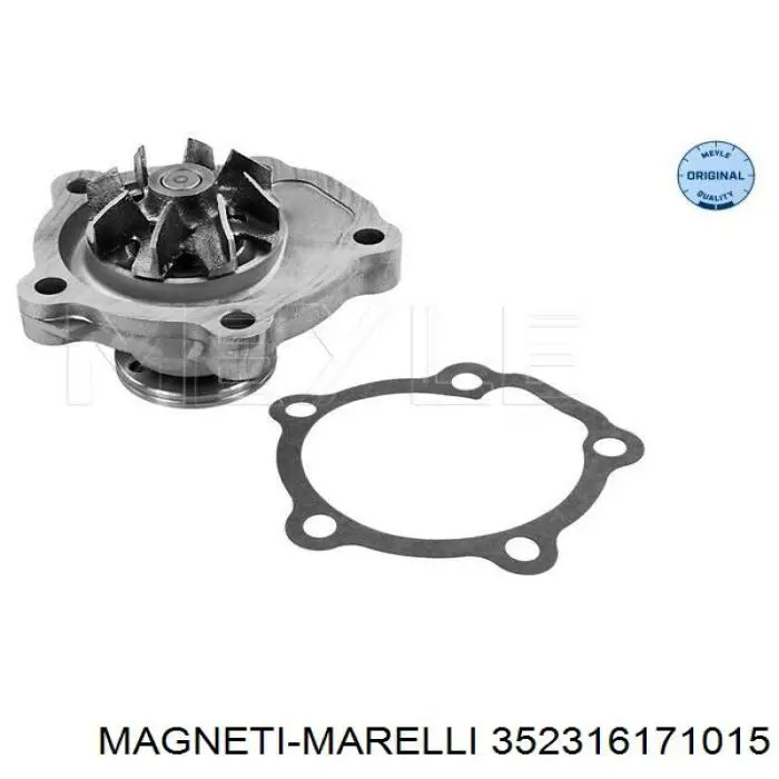 Купити 352316171015 Magneti Marelli Насос охолоджуючої рідини