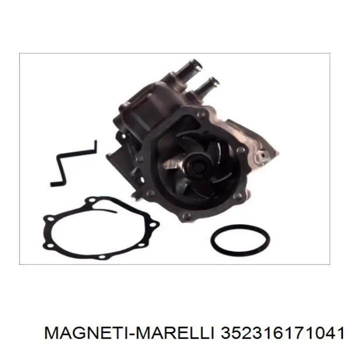 Помпа охолодження Magneti Marelli 352316171041 ціна, від 48.93 USD