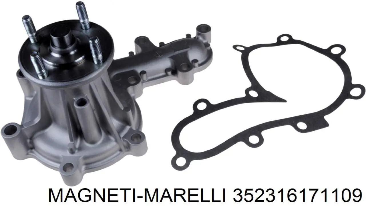 Помпа водяна, (насос) охолодження 352316171109 Magneti Marelli