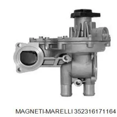 Помпа водяна, (насос) охолодження, в зборі з корпусом Magneti Marelli 352316171164 ціна, від 30.98 USD