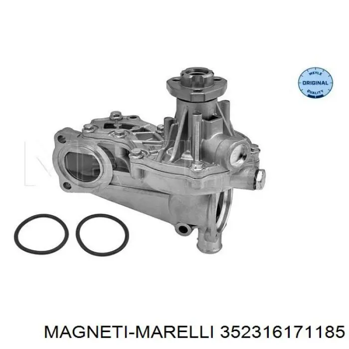 Помпа водяна, (насос) охолодження, в зборі з корпусом Magneti Marelli 352316171185 ціна, від 40.25 USD