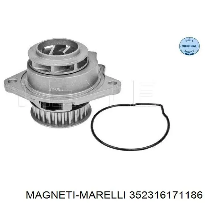 Помпа охолодження Magneti Marelli 352316171186 ціна, від 30.10 USD