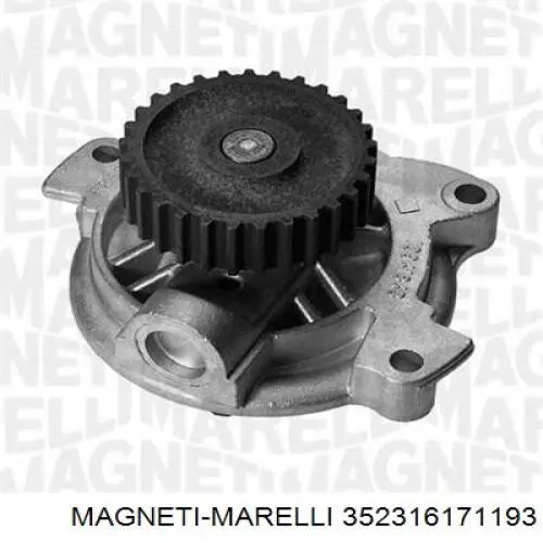 Помпа водяна, (насос) охолодження 352316171193 Magneti Marelli