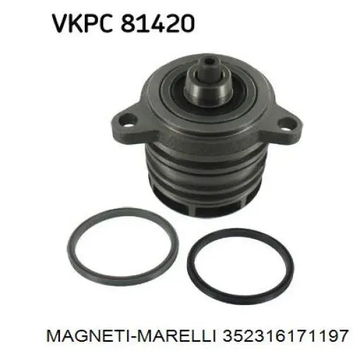 352316171197 Magneti Marelli Насос охолодження