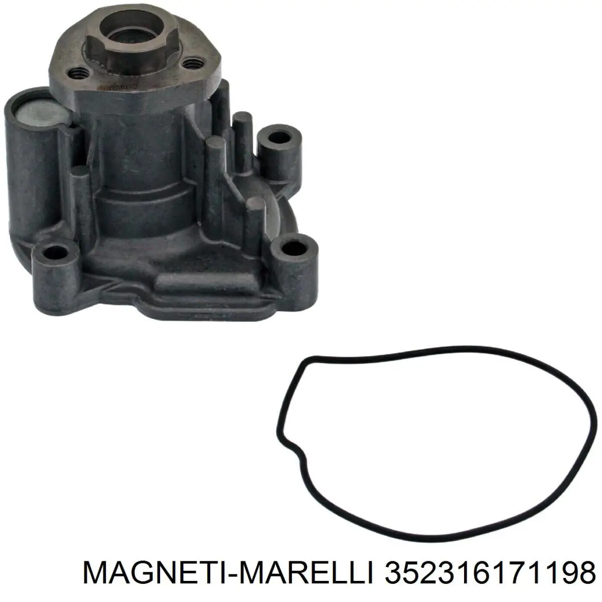 352316171198 Magneti Marelli помпа водяна, (насос охолодження)