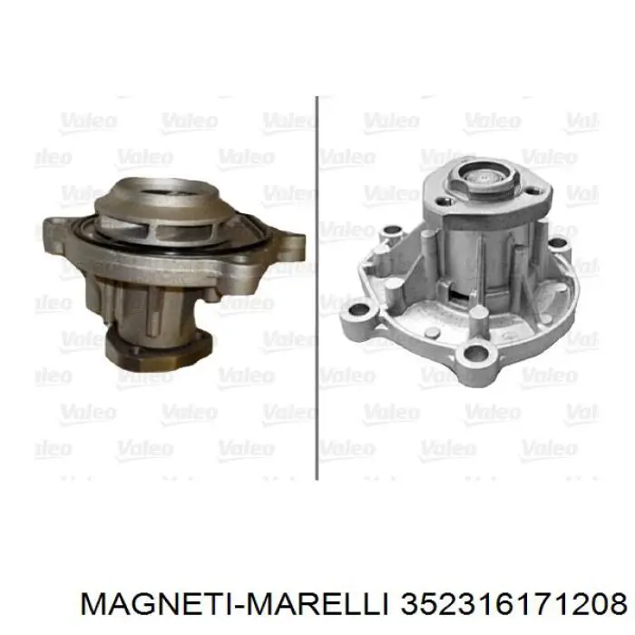 Водяний насос Magneti Marelli 352316171208