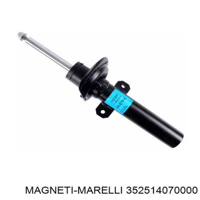 Стойка амортизатора передняя Magneti Marelli 352514070000 ціна, від 39.51 USD