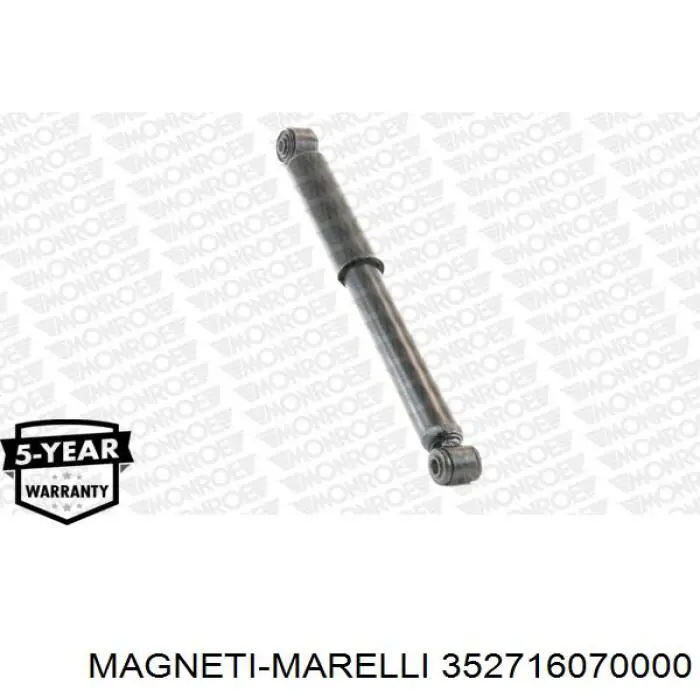 352716070000 Magneti Marelli Амортизатори задні