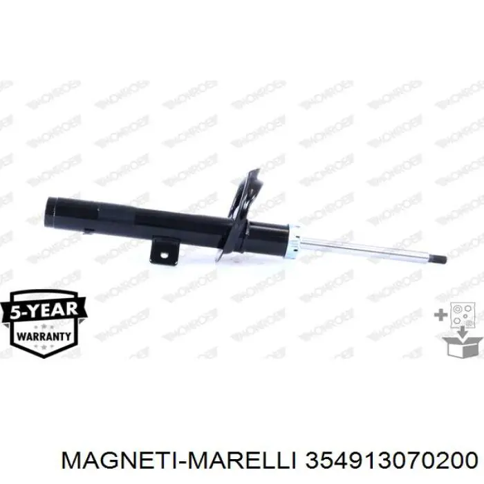 Амортизатор передньої підвіски, лівий Magneti Marelli 354913070200 ціна, від 44.04 USD