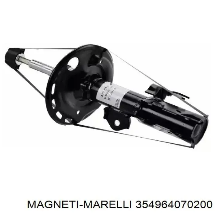 Амортизатора передній лівий 354964070200 Magneti Marelli