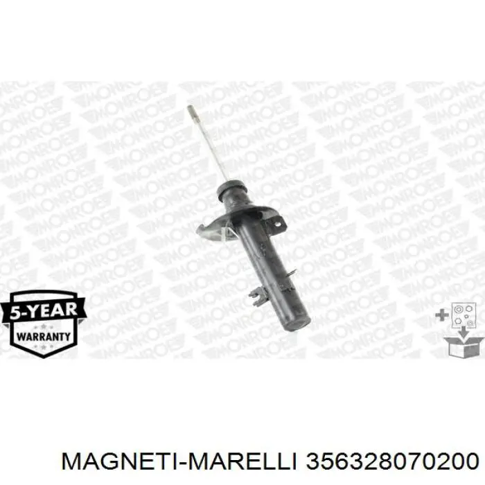 Амортизатор передній, лівий 356328070200 Magneti Marelli