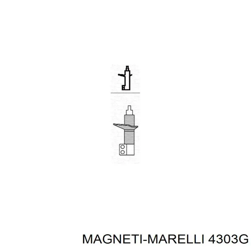 Купити 4303G Magneti Marelli Амортизатор передньої підвіски