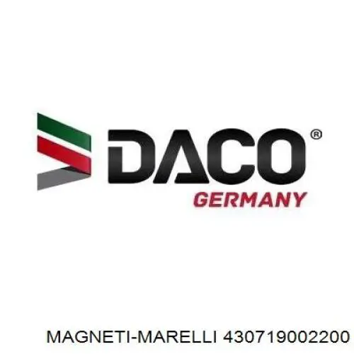430719002200 Magneti Marelli Амортизатор кришки багажника / двері 3/5-ї задньої
