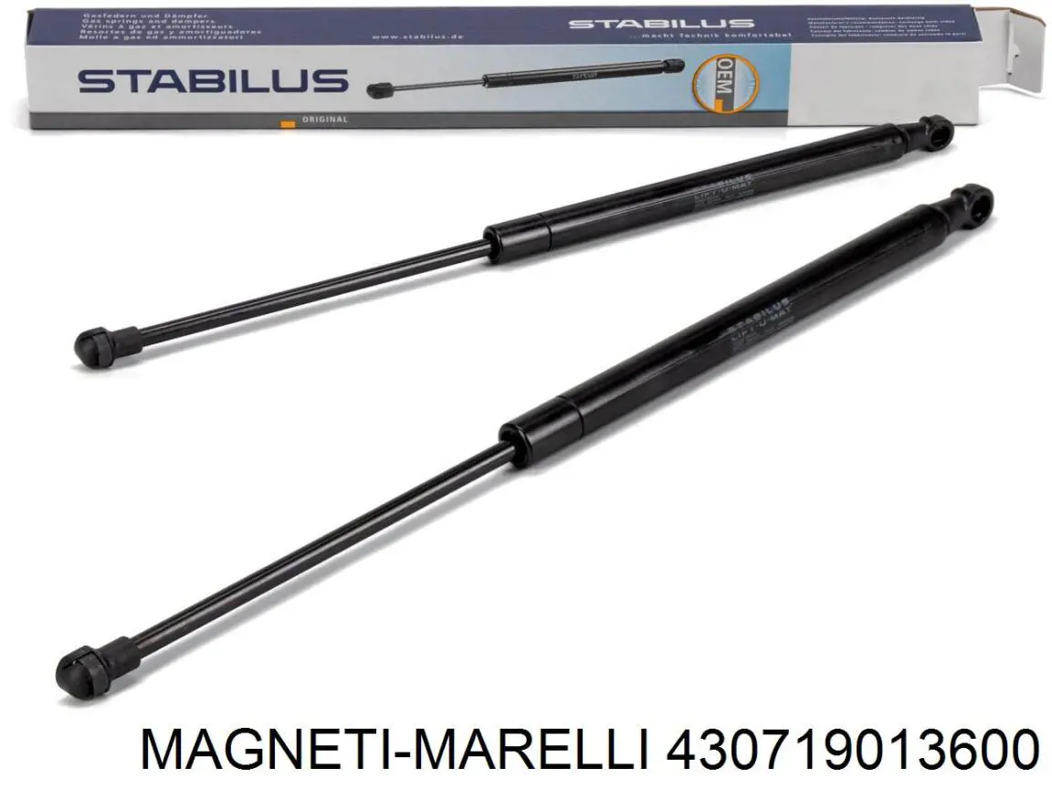 Амортизатор двері задньої Magneti Marelli 430719013600 ціна, від 11.16 USD