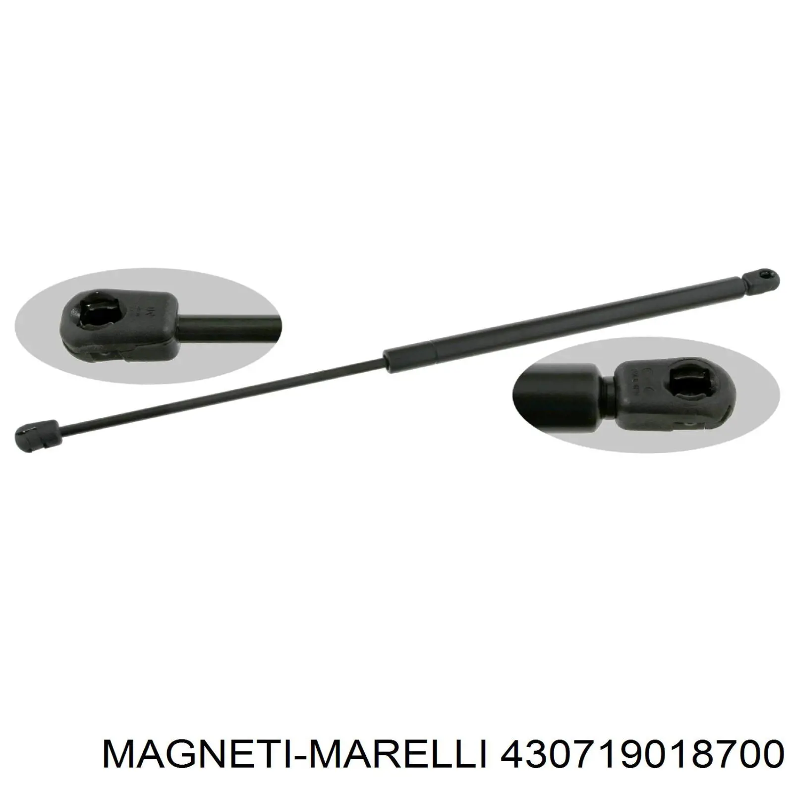 430719018700 Magneti Marelli амортизатор кришки багажника/ двері 3/5-ї задньої