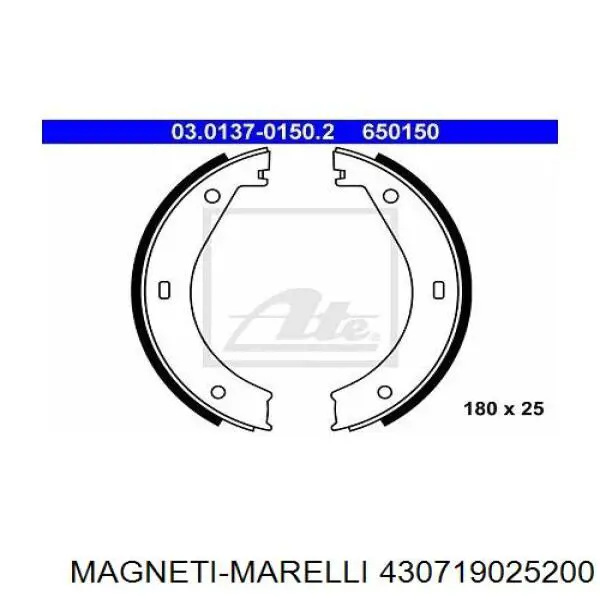 Купити 430719025200 Magneti Marelli Амортизатор двері багажника