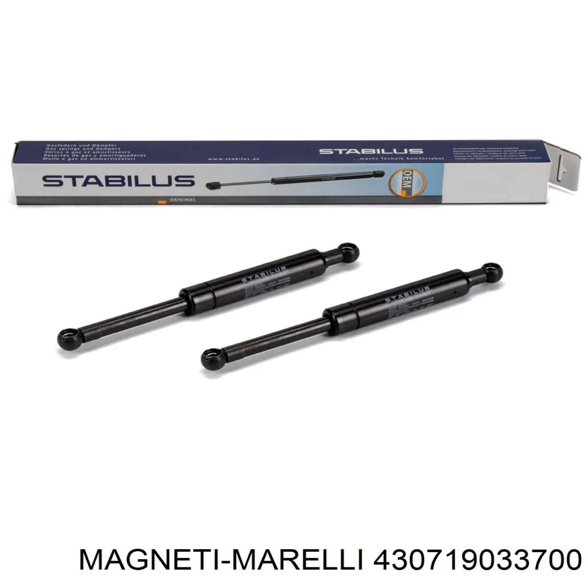Амортизатор багажника 430719033700 Magneti Marelli