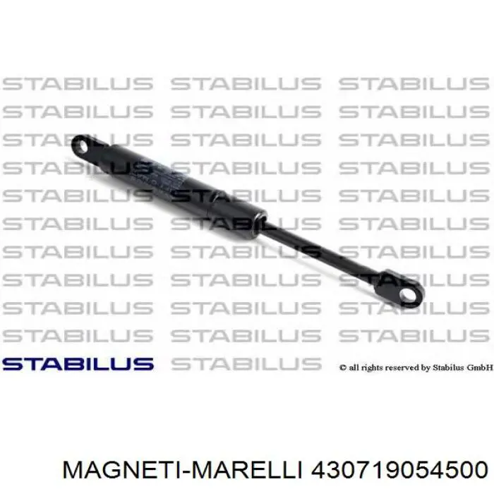 Амортизатор відкидного столика сидіння 430719054500 Magneti Marelli