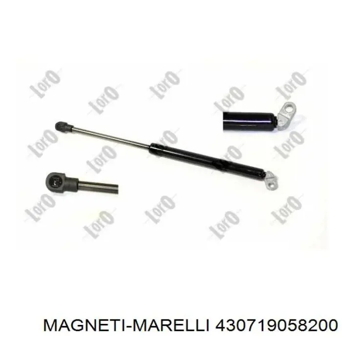430719058200 Magneti Marelli Амортизатор кришки багажника / двері 3/5-ї задньої