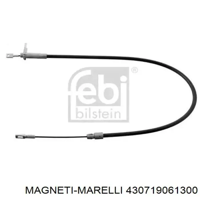 430719061300 Magneti Marelli Амортизатор скла задньої, 3/5-ї двері (ляди)
