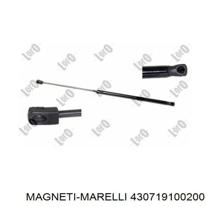 Амортизатор кришки багажника/ двері 3/5-ї задньої 430719100200 Magneti Marelli