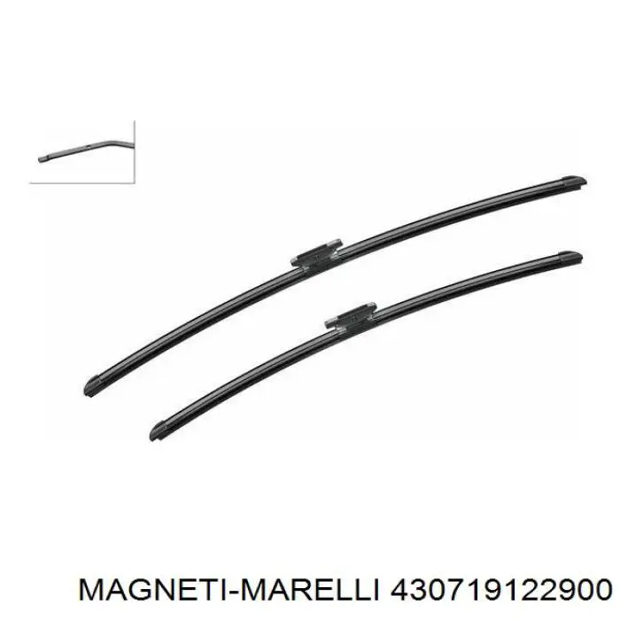 430719122900 Magneti Marelli амортизатор кришки багажника/ двері 3/5-ї задньої