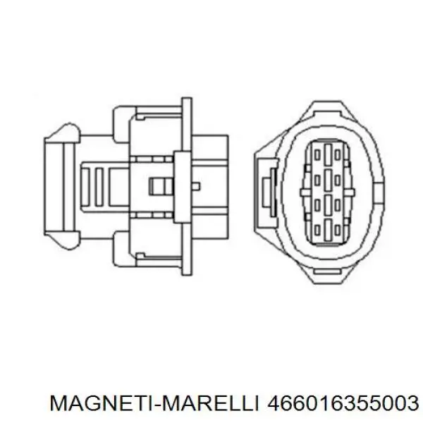 Лямбда-зонд, датчик кисню після каталізатора 466016355003 Magneti Marelli