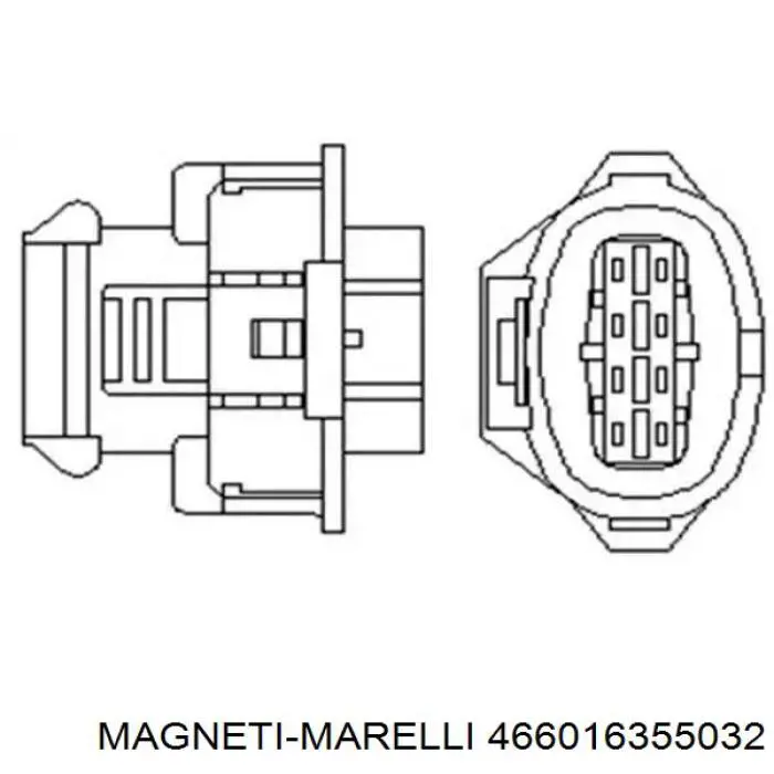 Лямбдазонд, датчик кисню до каталізатора 466016355032 Magneti Marelli