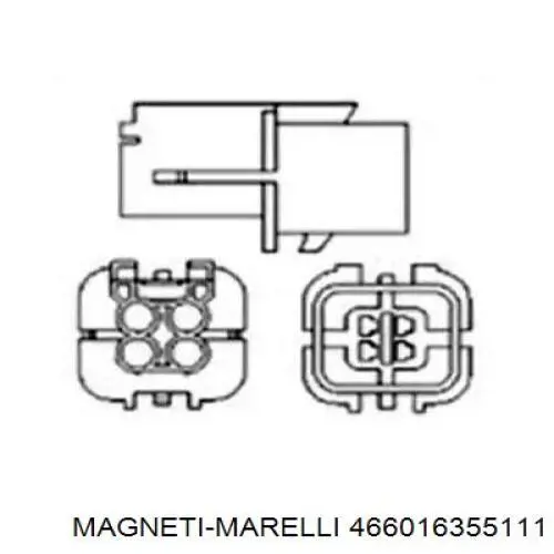 466016355111 Magneti Marelli Датчик кисню