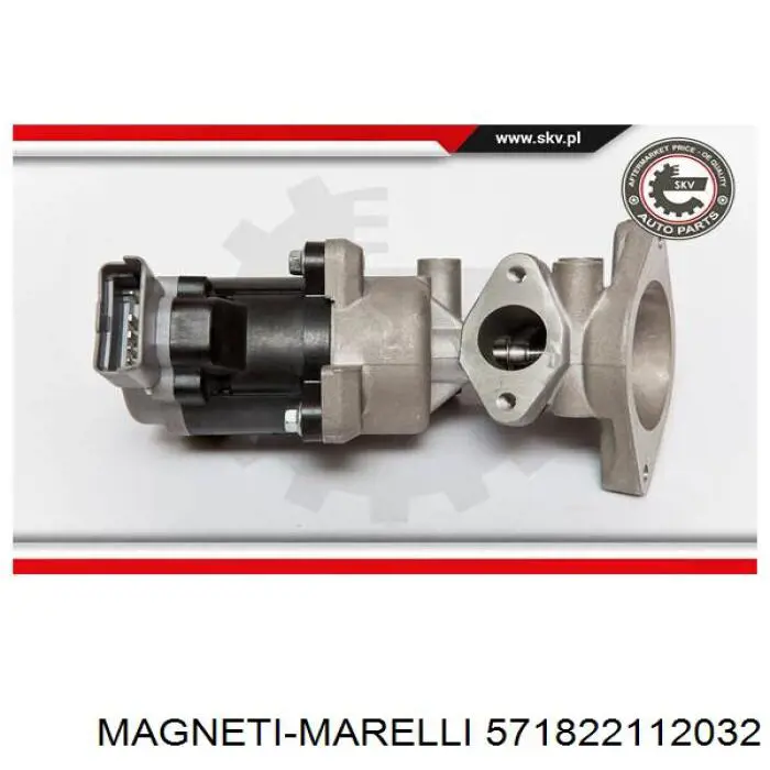 Клапан EGR, рециркуляції газів 571822112032 Magneti Marelli