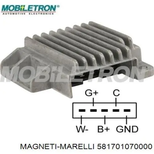 Модуль запалювання, комутатор 581701070000 Magneti Marelli