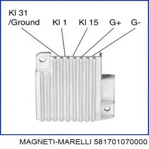 Купити 581701070000 Magneti Marelli Комутатор