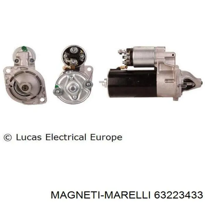 63223433 Magneti Marelli Стартер двигуна
