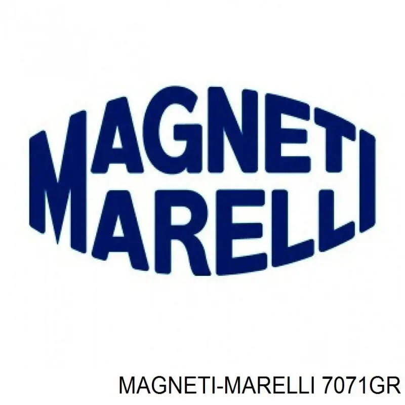 Амортизатор передній, правий 7071GR Magneti Marelli