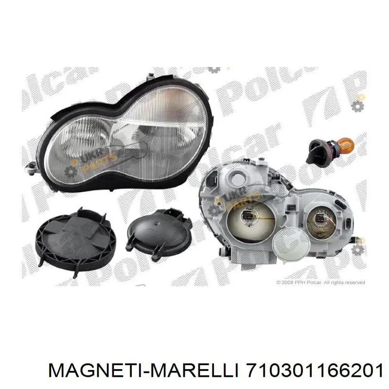 Фара Mercedes A0301166201