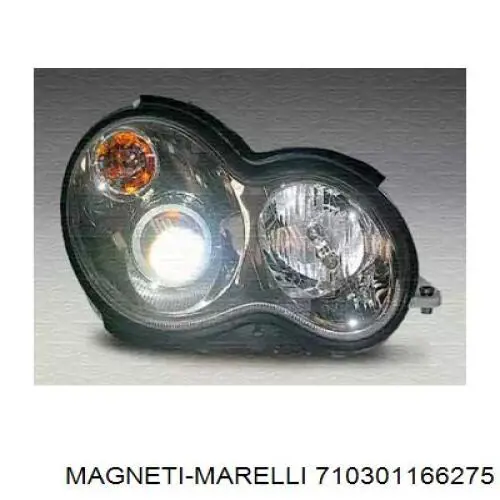 Купити A2038203759 Mercedes Основна фара в зборі ліва