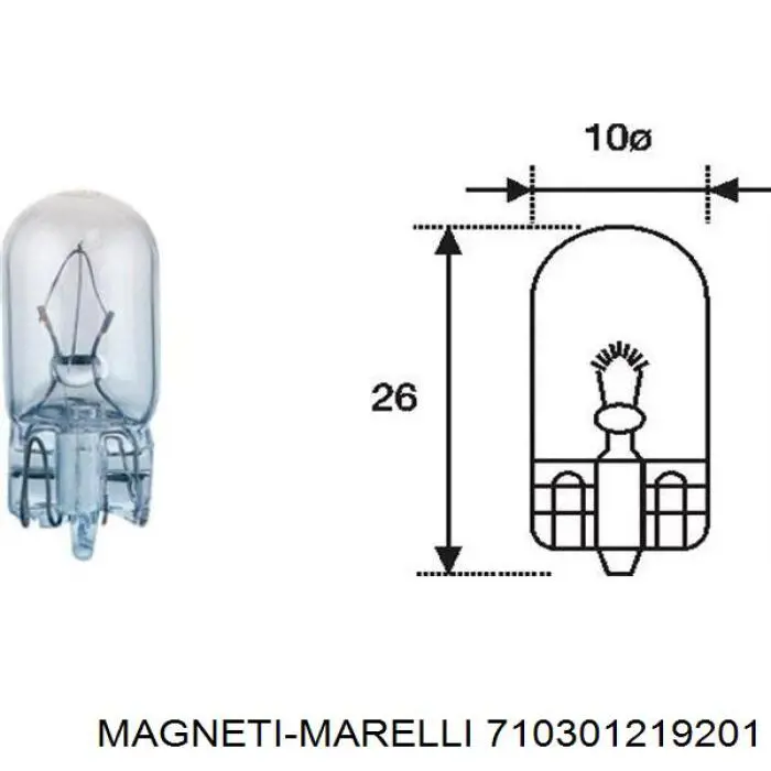 Фара ліва 710301219201 Magneti Marelli