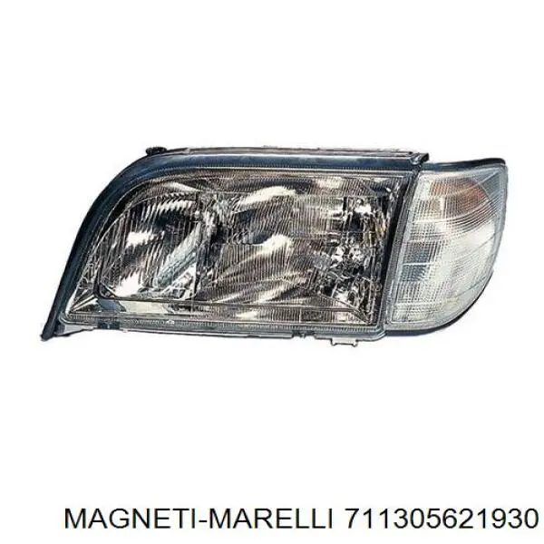 Скло фари правої 711305621930 Magneti Marelli