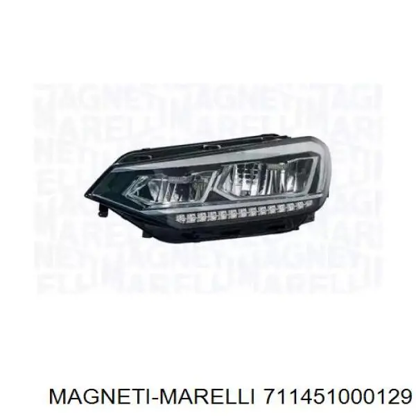 Фара правая Magneti Marelli 711451000129 ціна, від 586.82 USD